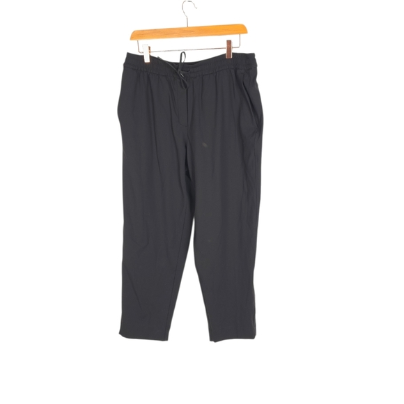 Lululemon Tapered-Leg Mid-Rise Pant 7/8 Length Luxtreme Size L BLACK - Picture 10 of 11